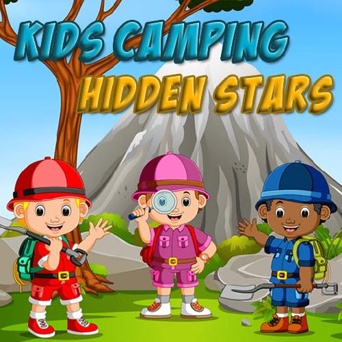 Kids Camping Hidden Stars