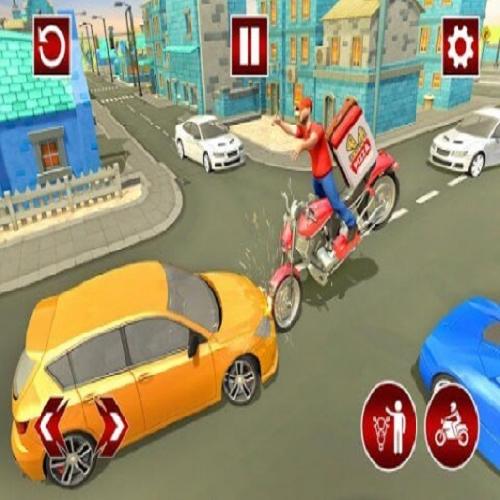 Fast Pizza Delivery Boy Game 3D