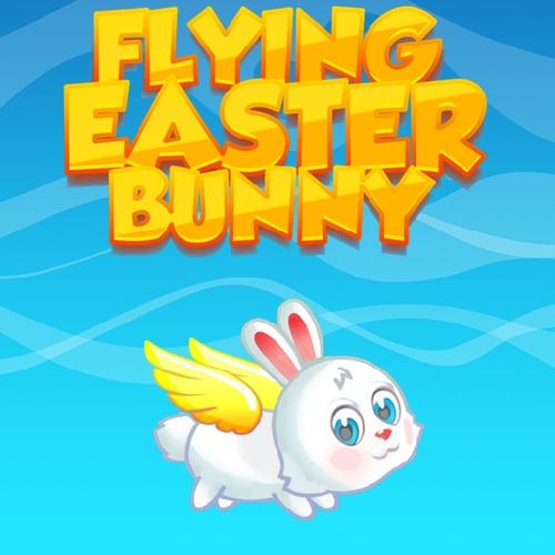 Flying Easter Bunny