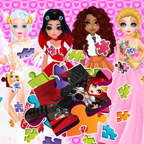 Puzzles Princesses and Angels New Look