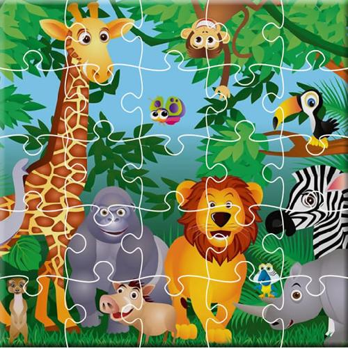 King of Jungle Jigsaw