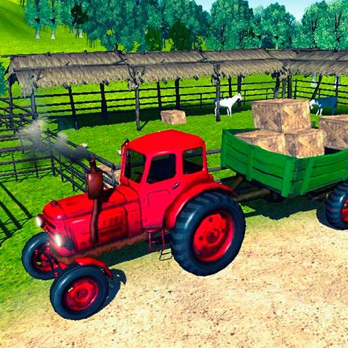 Farmer Tractor Cargo Simulation