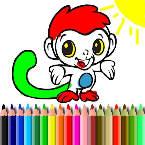 BTS Monkey Coloring