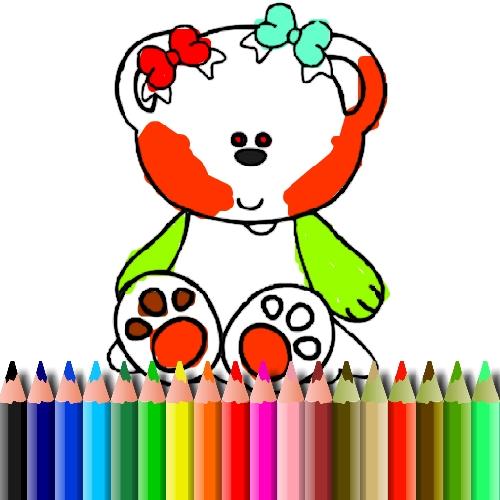 BTS Sweet Bear Coloring