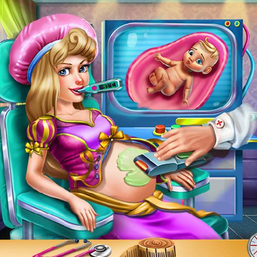 Sleepy Princess Pregnant Check Up