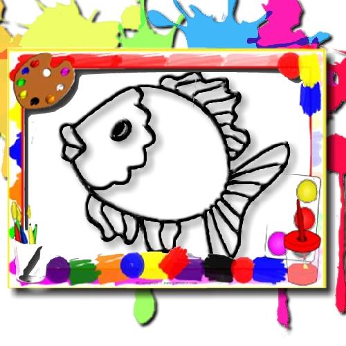 Fish Coloring Book