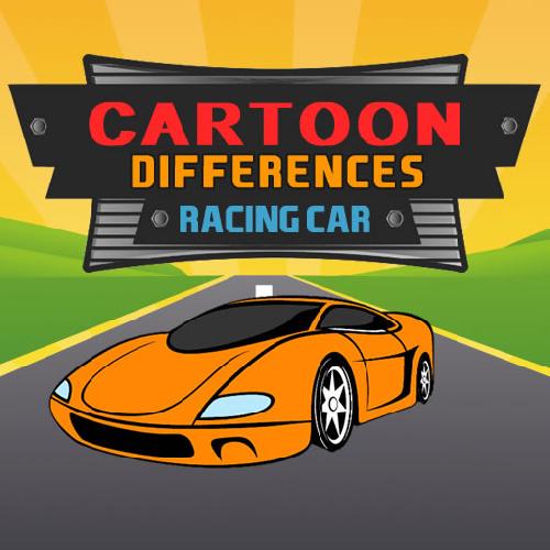 Cartoon Racing Car Differences