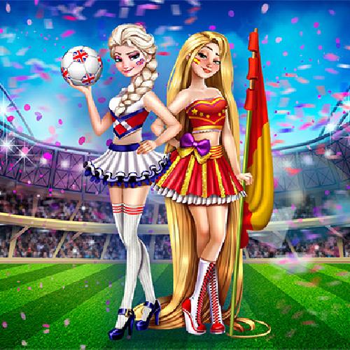 Princesses at World Championship 