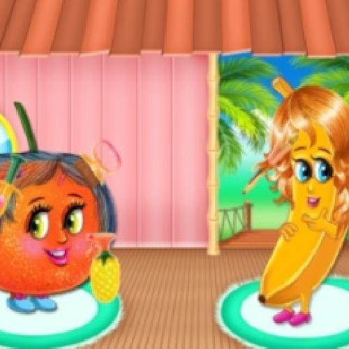 Funny Fruits Hair Salon