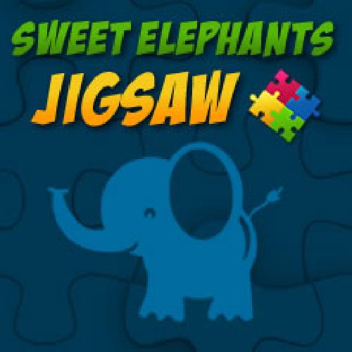 Sweet Elephants Jigsaw