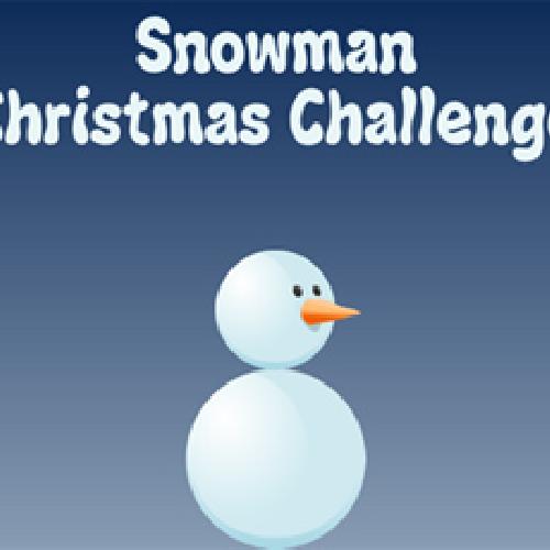 Snowman Christmas Challenge