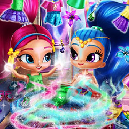 Shimmer and Shine Wardrobe Cleaning