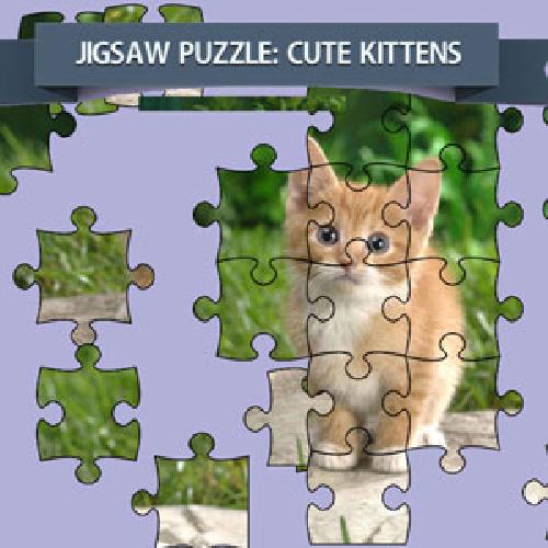 Jigsaw Puzzle Cute Kittens